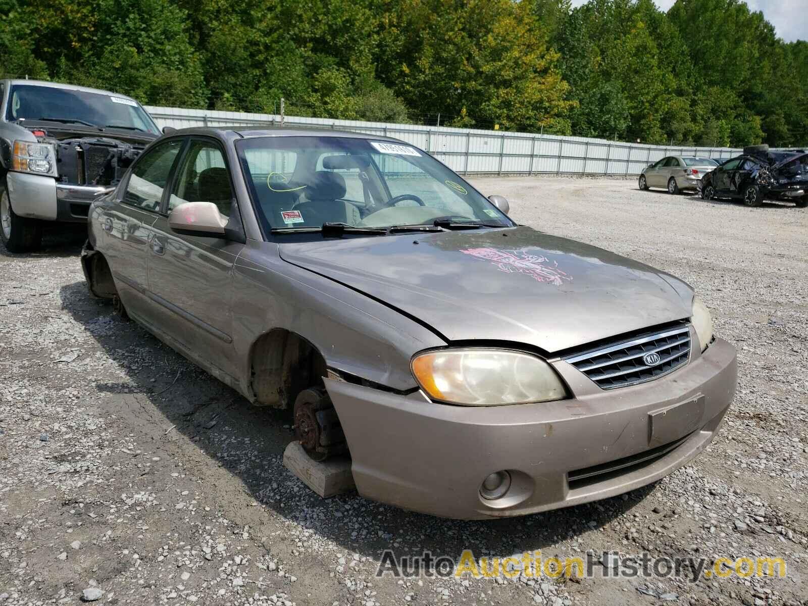 2003 KIA SPECTRA BA BASE, KNAFB121935258621