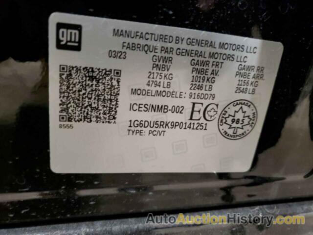 CADILLAC CT5 SPORT, 1G6DU5RK9P0141251