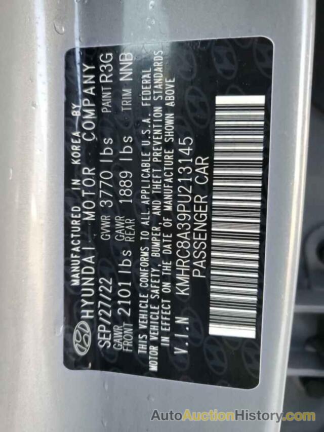 HYUNDAI VENUE SEL, KMHRC8A39PU213145