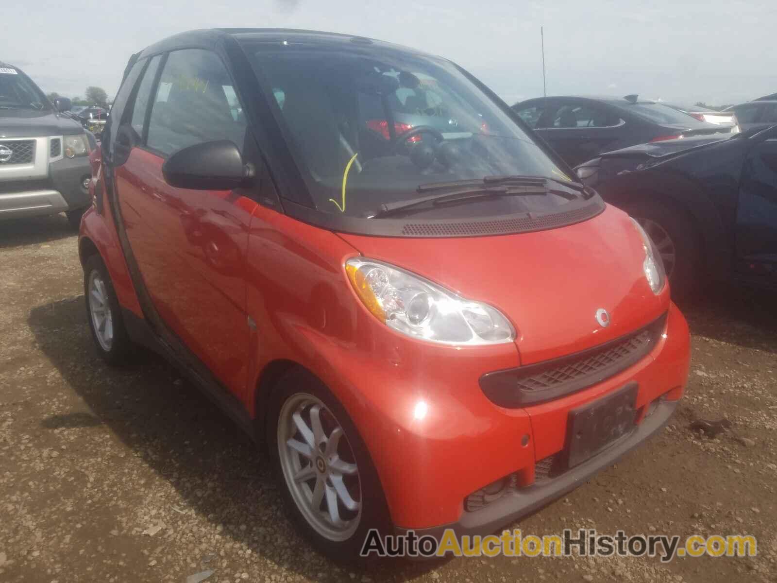 2008 SMART FORTWO PASSION, WMEEK31X48K116042