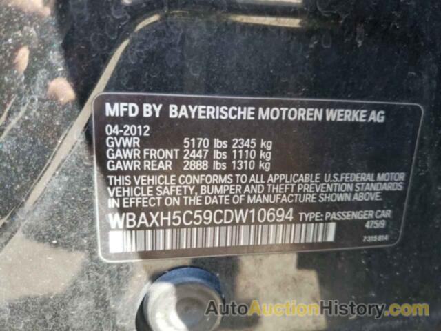BMW 5 SERIES XI, WBAXH5C59CDW10694