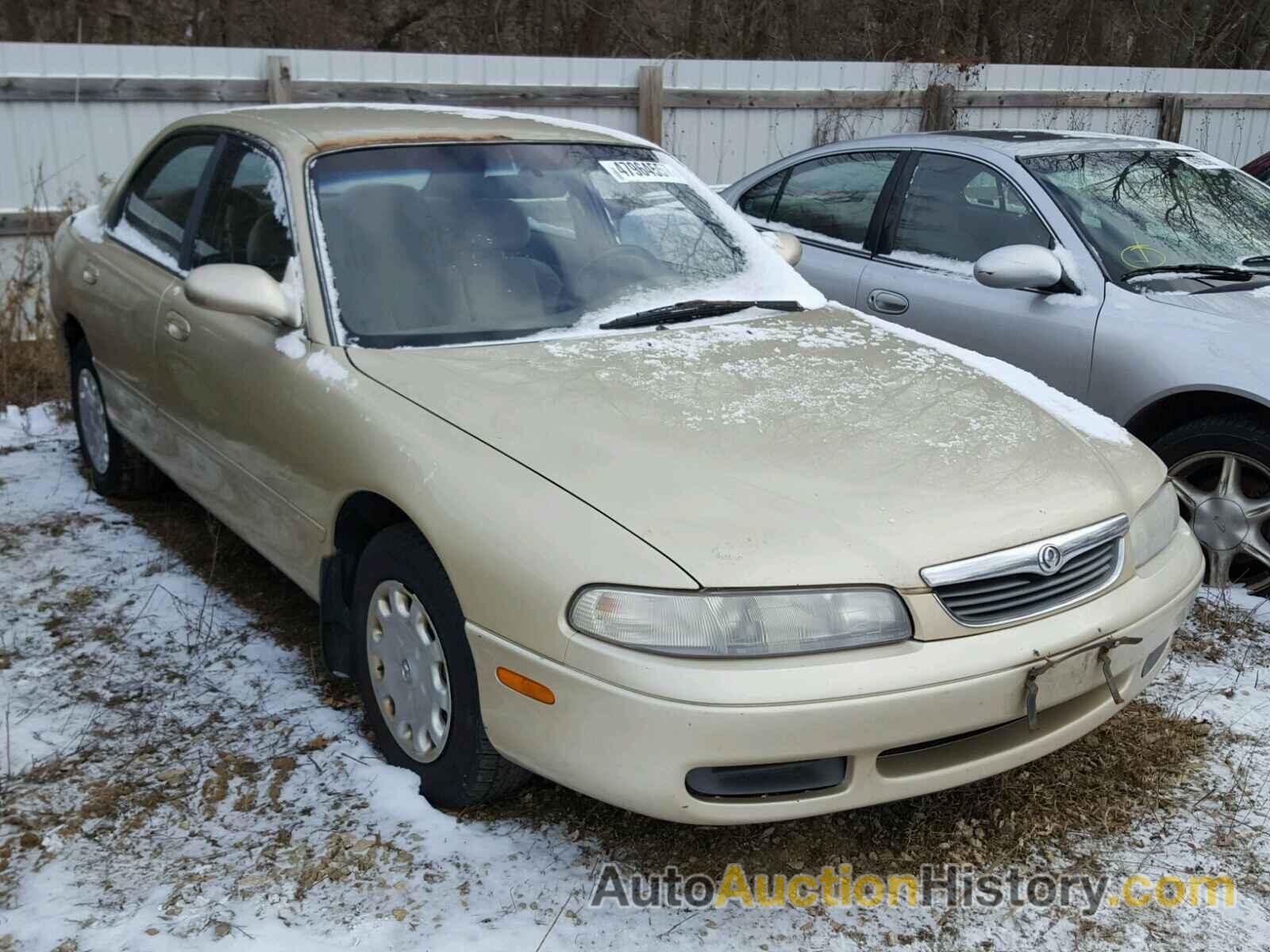 1996 MAZDA 626 DX, 1YVGE22C4T5555344