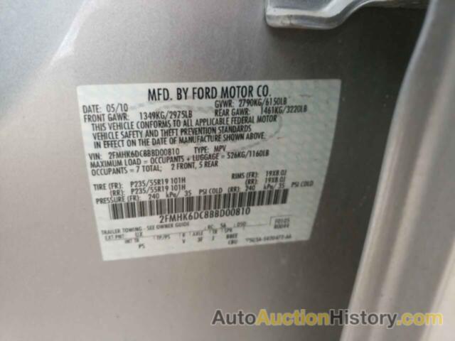 FORD FLEX LIMITED, 2FMHK6DC8BBD00810