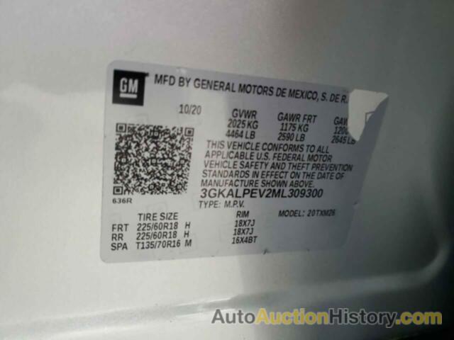 GMC TERRAIN SLT, 3GKALPEV2ML309300