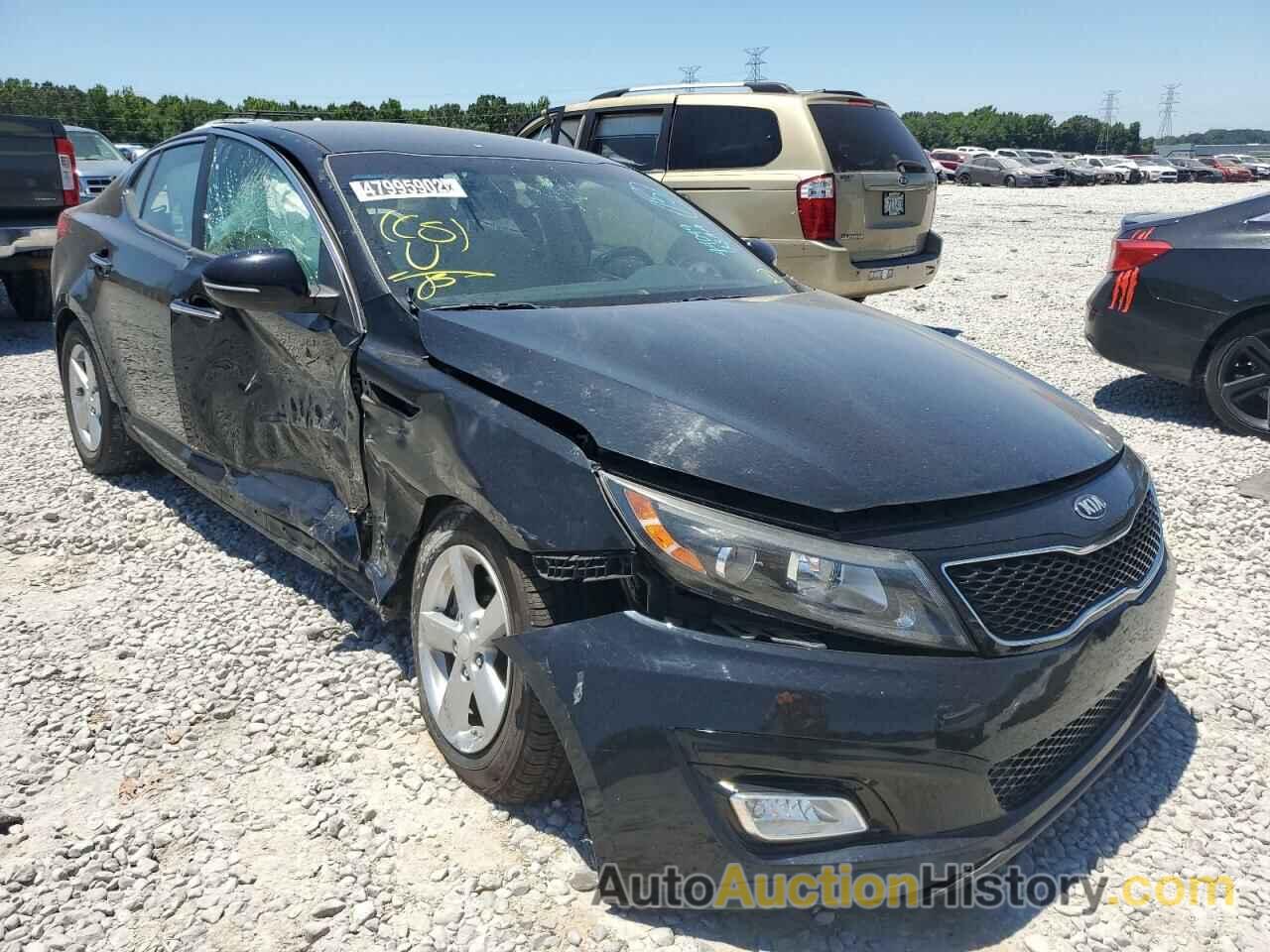 2015 KIA OPTIMA LX, 5XXGM4A77FG415216