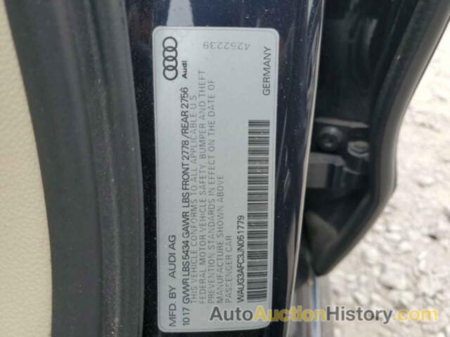 AUDI A6 PREMIUM PLUS, WAUG3AFC3JN051779