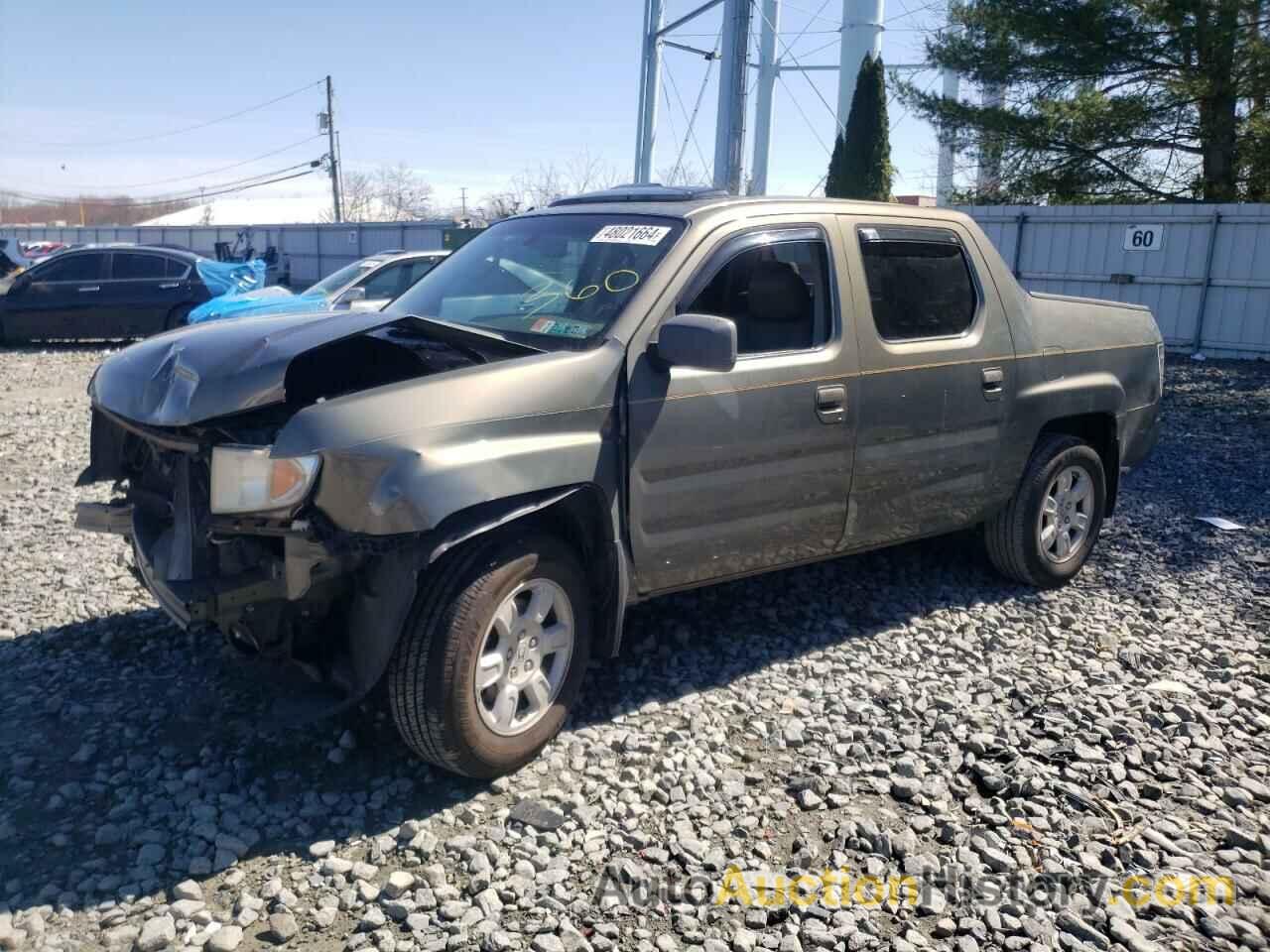 HONDA RIDGELINE RTL, 2HJYK16527H552297