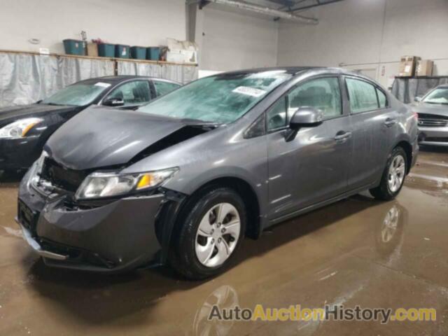 HONDA CIVIC LX, 2HGFB2F59DH541750