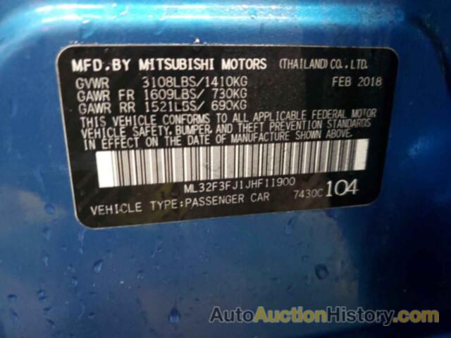 MITSUBISHI MIRAGE G4 ES, ML32F3FJ1JHF11900