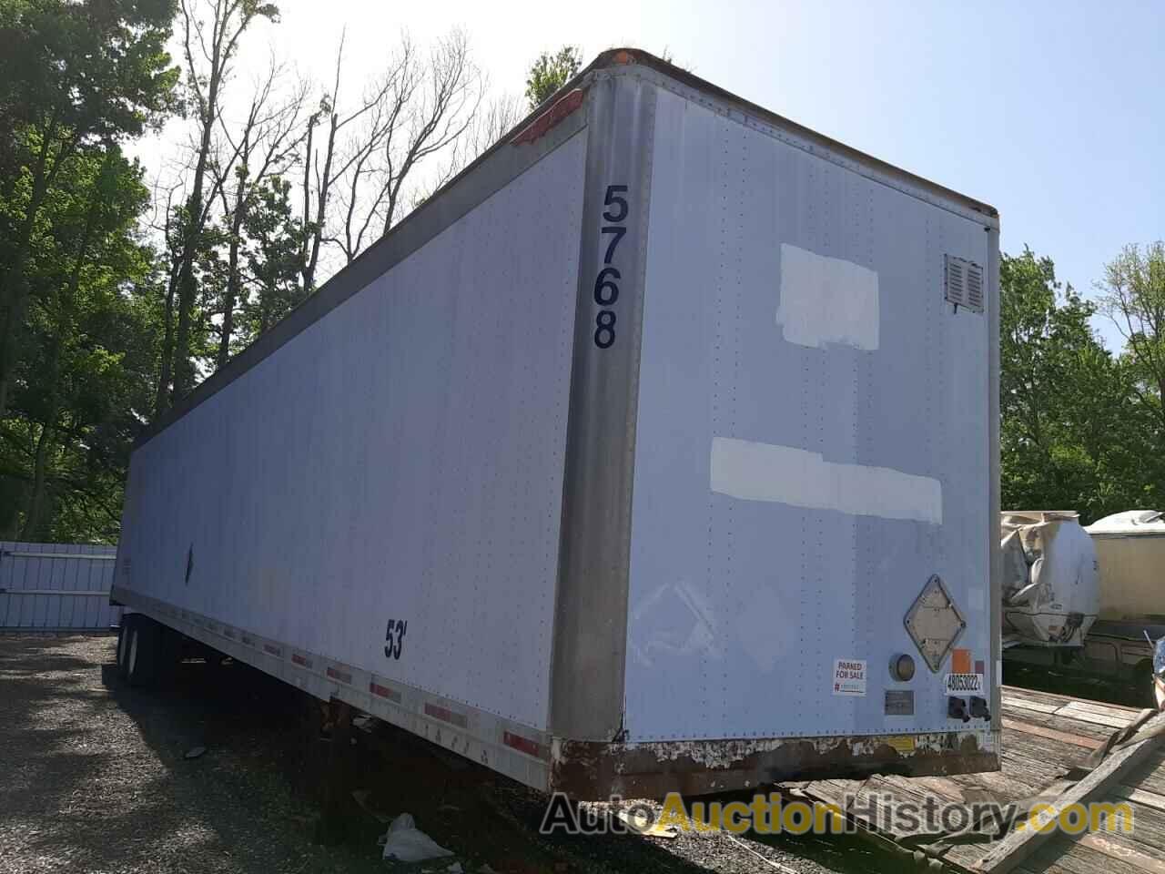 1998 GREAT DANE TRAILER DRY VAN, 1GRAA0624WB060733