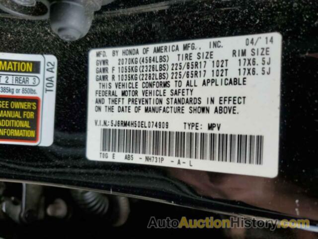 HONDA CRV EX, 5J6RM4H50EL074909