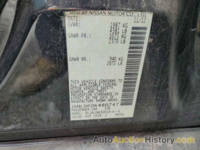 NISSAN ALTIMA 3.5S, 1N4BL3AP2DN480747