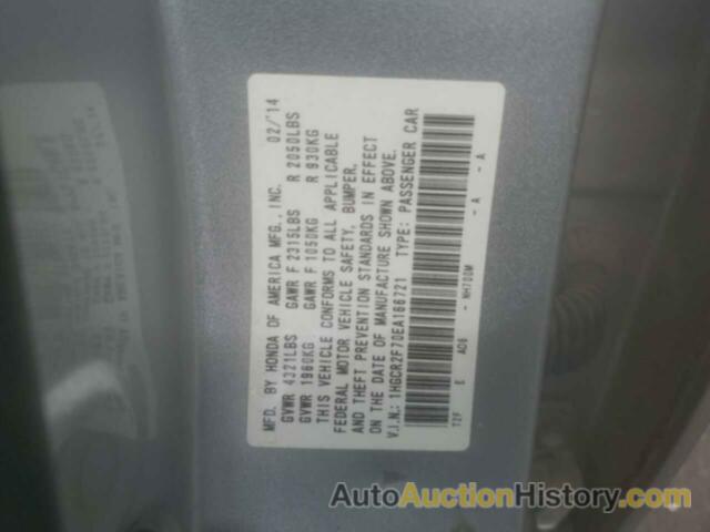 HONDA ACCORD EX, 1HGCR2F70EA166721