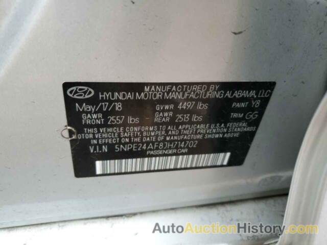 HYUNDAI SONATA SE, 5NPE24AF8JH714702