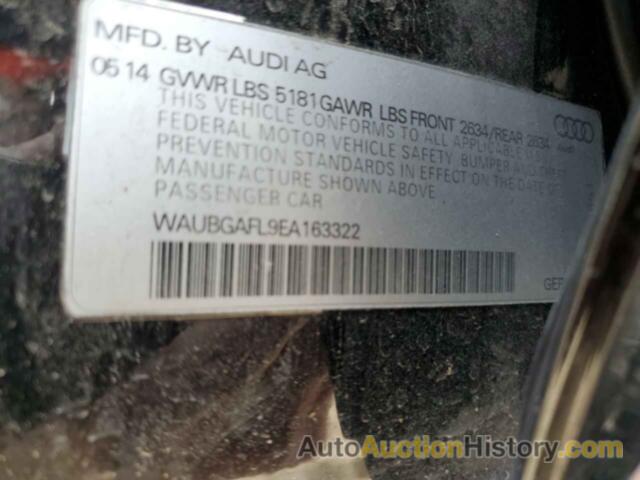 AUDI S4/RS4 PREMIUM PLUS, WAUBGAFL9EA163322