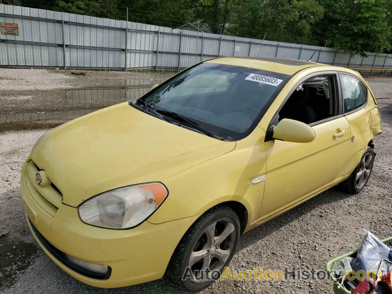 2008 HYUNDAI ACCENT SE, KMHCN36C68U060284