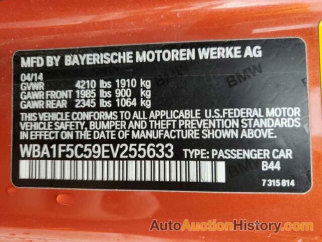 BMW 2 SERIES I, WBA1F5C59EV255633