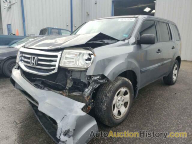 HONDA PILOT LX, 5FNYF3H27DB037322