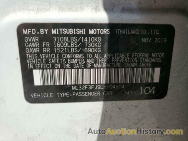 MITSUBISHI MIRAGE G4 ES, ML32F3FJ9LHF04504