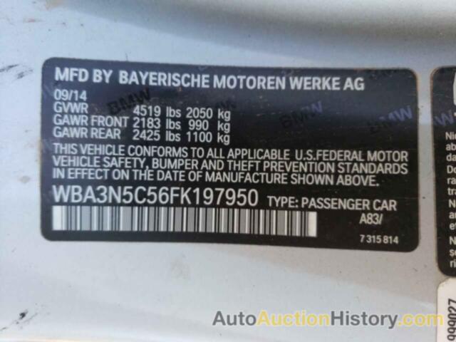 BMW 4 SERIES XI, WBA3N5C56FK197950