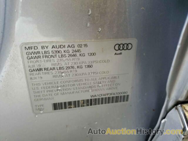 AUDI Q5 PREMIUM, WA1CFAFP3FA100080