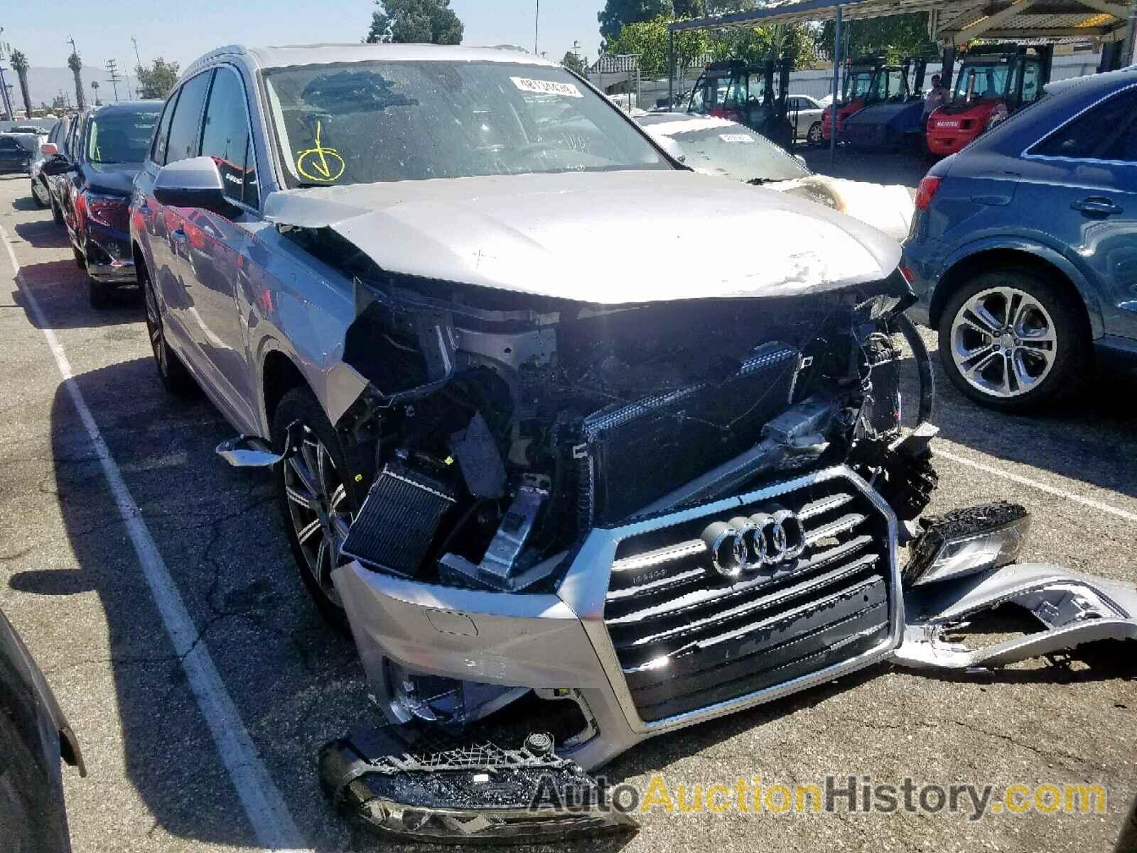 2019 AUDI Q7 PREMIUM PREMIUM, WA1AAAF71KD041285