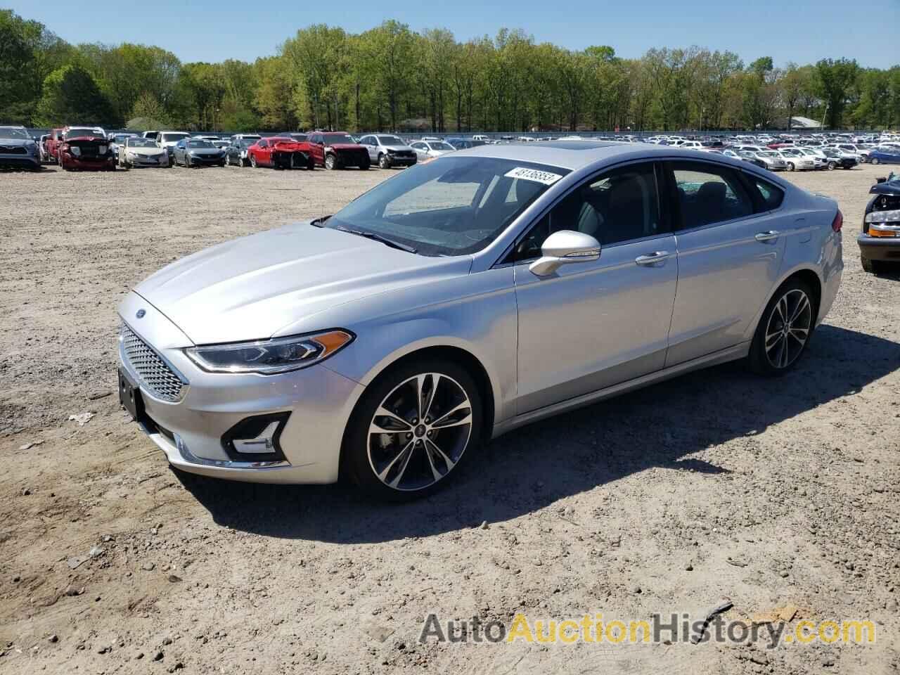 2019 FORD FUSION TITANIUM, 3FA6P0D96KR116598