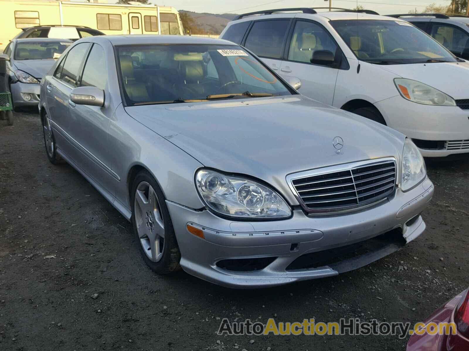 2003 MERCEDES-BENZ S 430 4MATIC, WDBNG83J53A376050