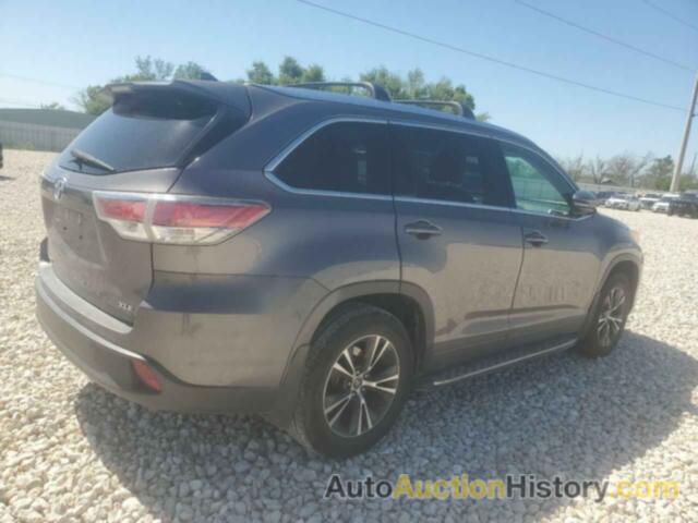 TOYOTA HIGHLANDER XLE, 5TDKKRFH9GS156128