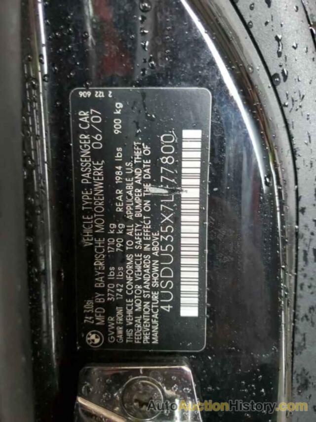 BMW Z4 3.0SI, 4USDU535X7LF77800