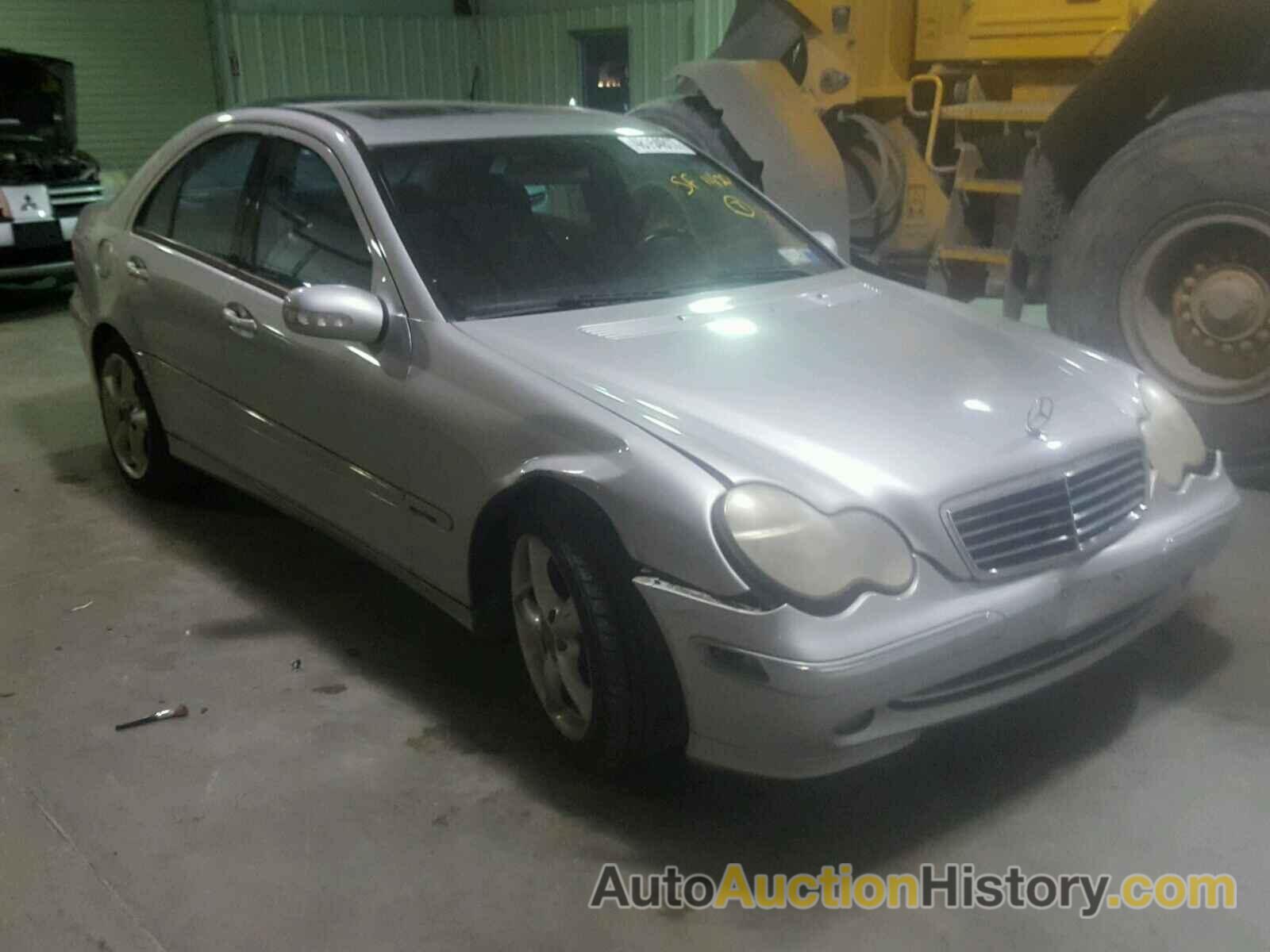 2004 MERCEDES-BENZ C 230K SPORT SEDAN, WDBRF40J34A641745