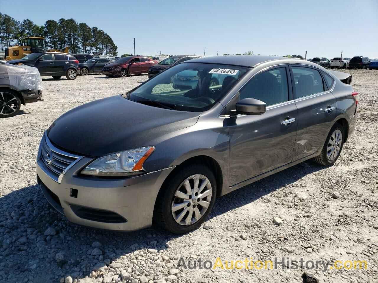 2015 NISSAN SENTRA S, 3N1AB7AP6FY346848