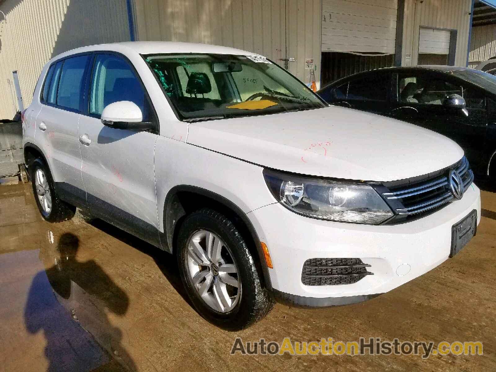 2014 VOLKSWAGEN TIGUAN S S, WVGAV3AX3EW573512