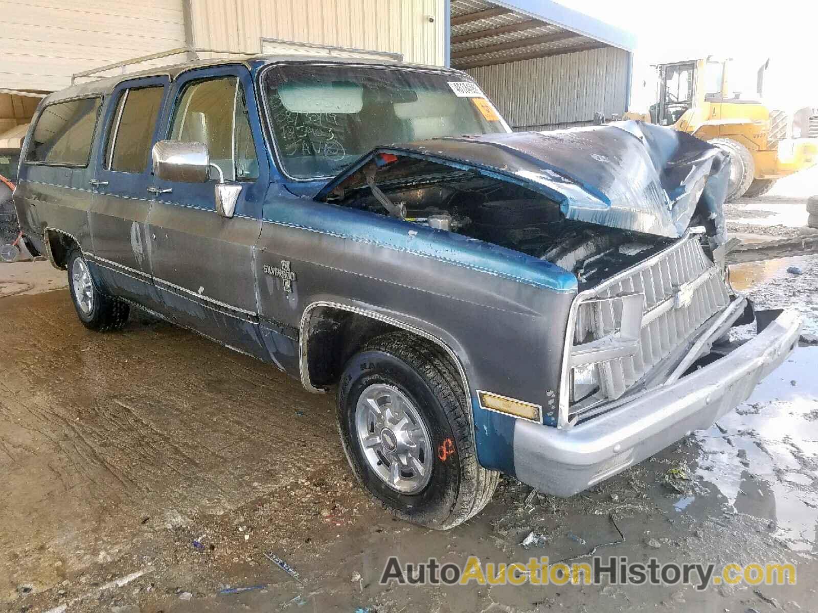 1981 CHEVROLET SUBURBAN C C10, 1G8EC16L9BF125903