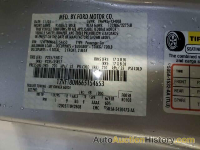 FORD ALL Models, 1ZVFT80N665154653