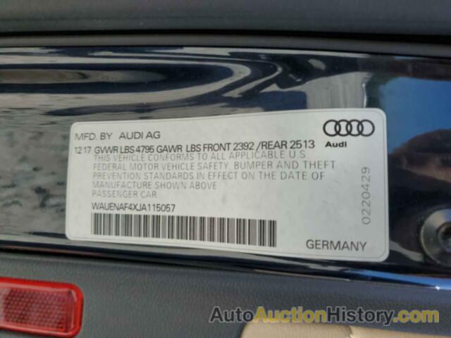 AUDI A4 PREMIUM PLUS, WAUENAF4XJA115057