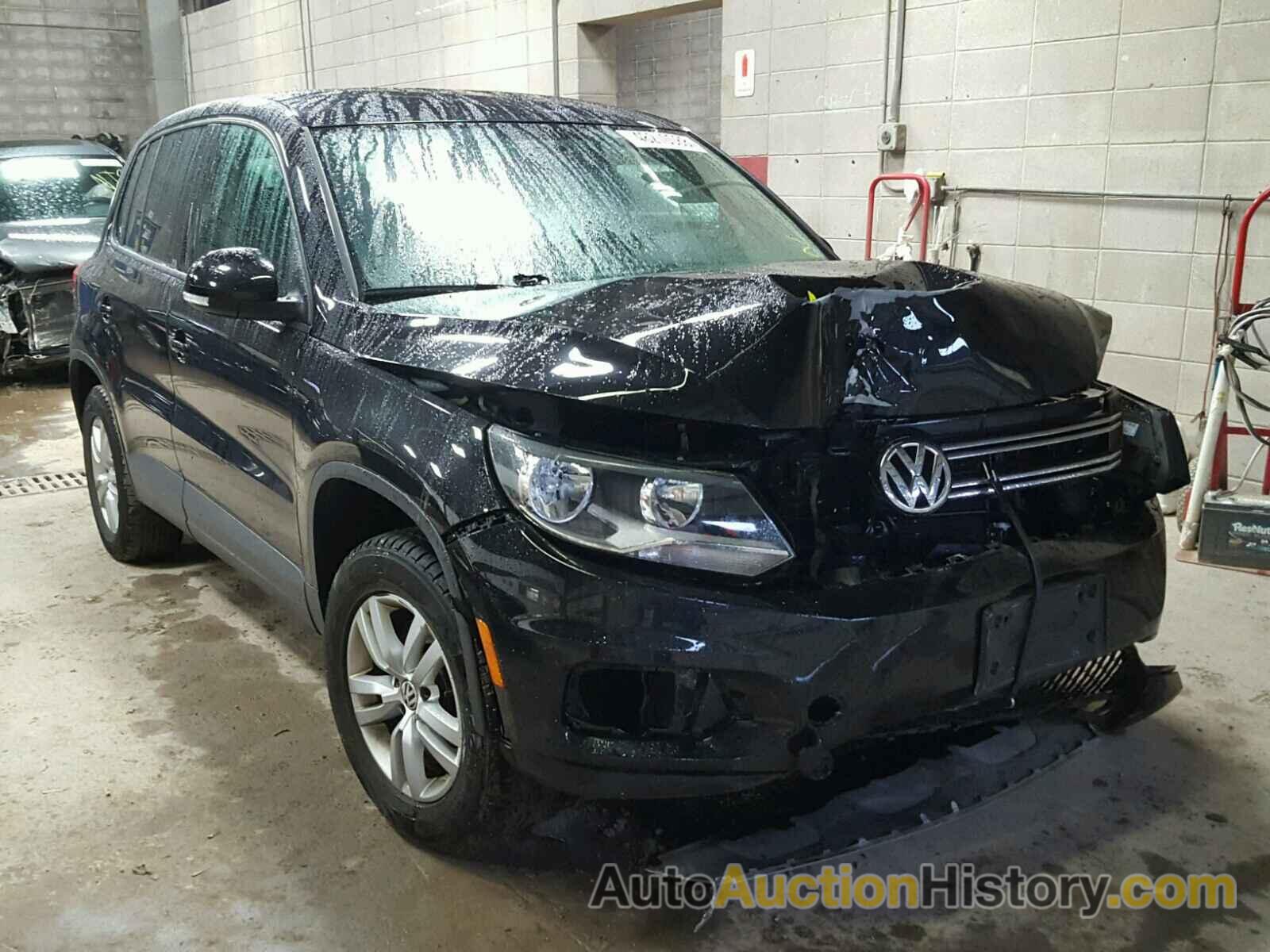 2012 VOLKSWAGEN TIGUAN S, WVGAV7AX3CW543124