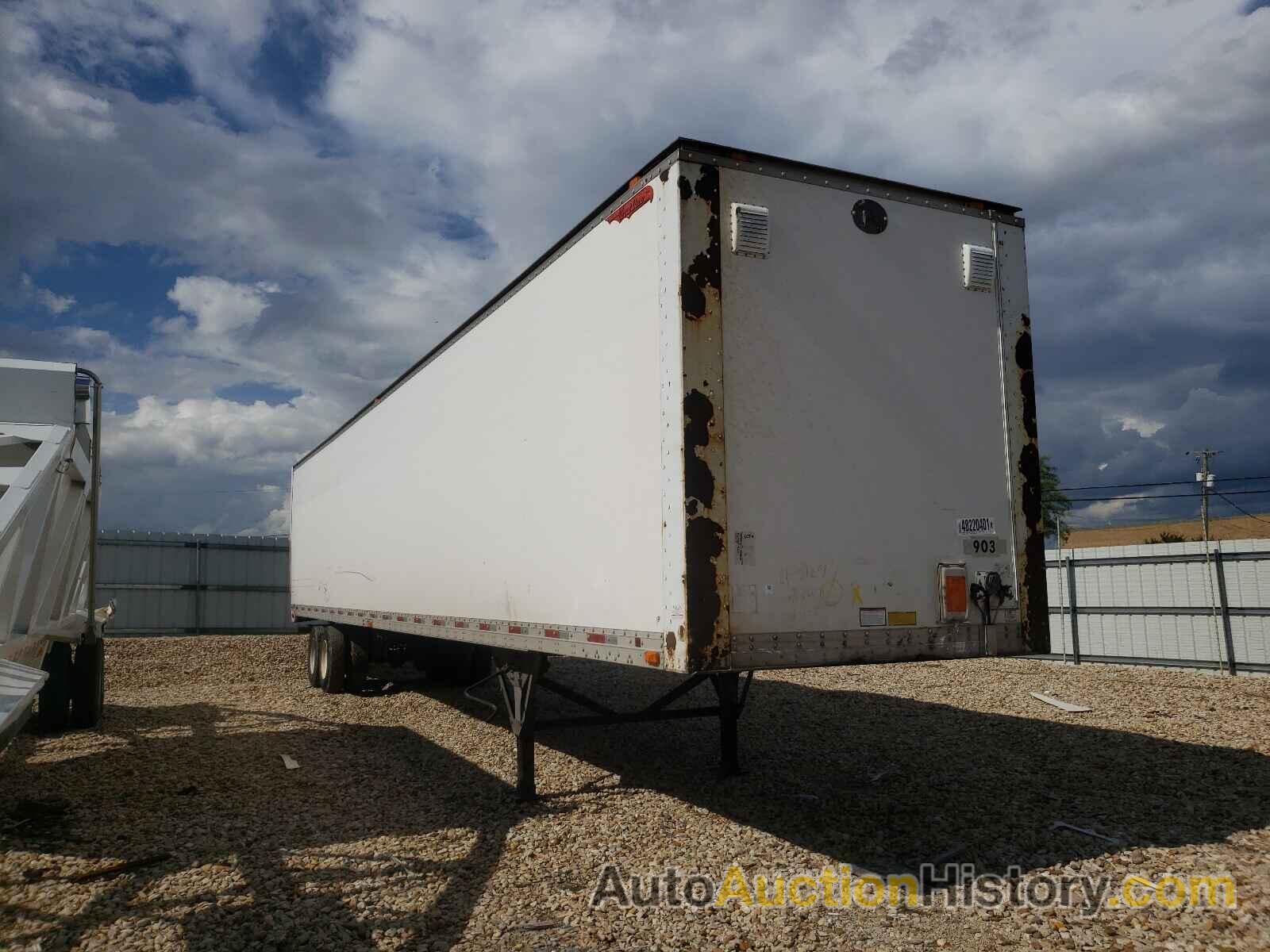 1995 GREAT DANE TRAILER DRY VAN, 1GRAA0627SB157127