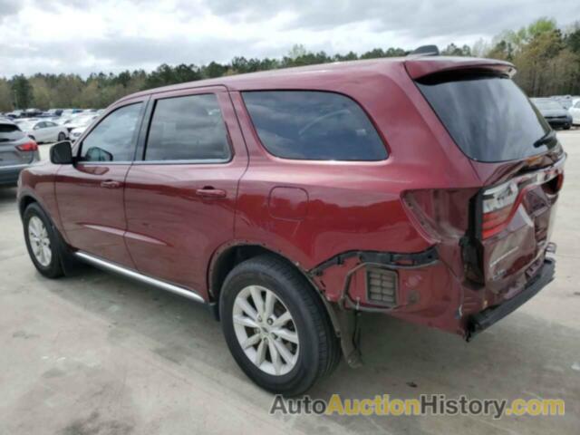 DODGE DURANGO SXT, 1C4RDHAG3LC107147