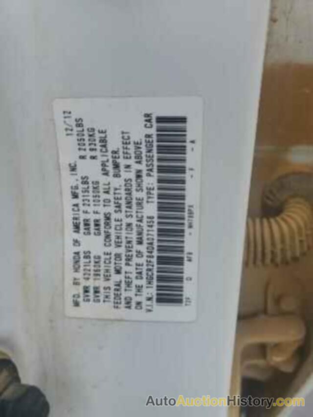 HONDA ACCORD EXL, 1HGCR2F84DA071456