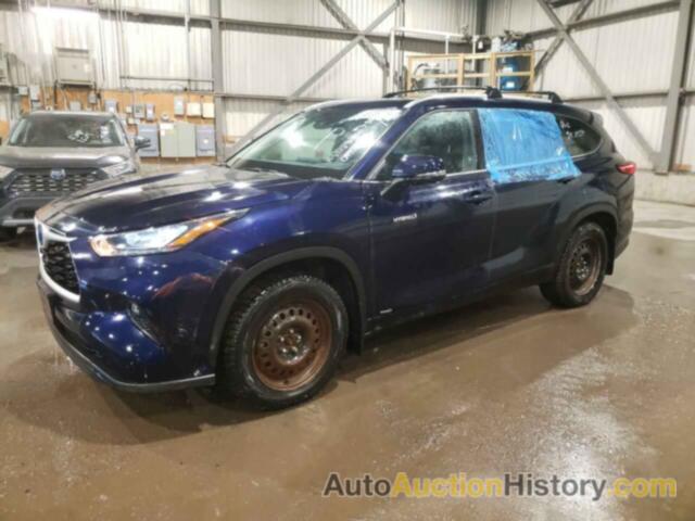 TOYOTA HIGHLANDER HYBRID XLE, 5TDGBRCH1MS525103