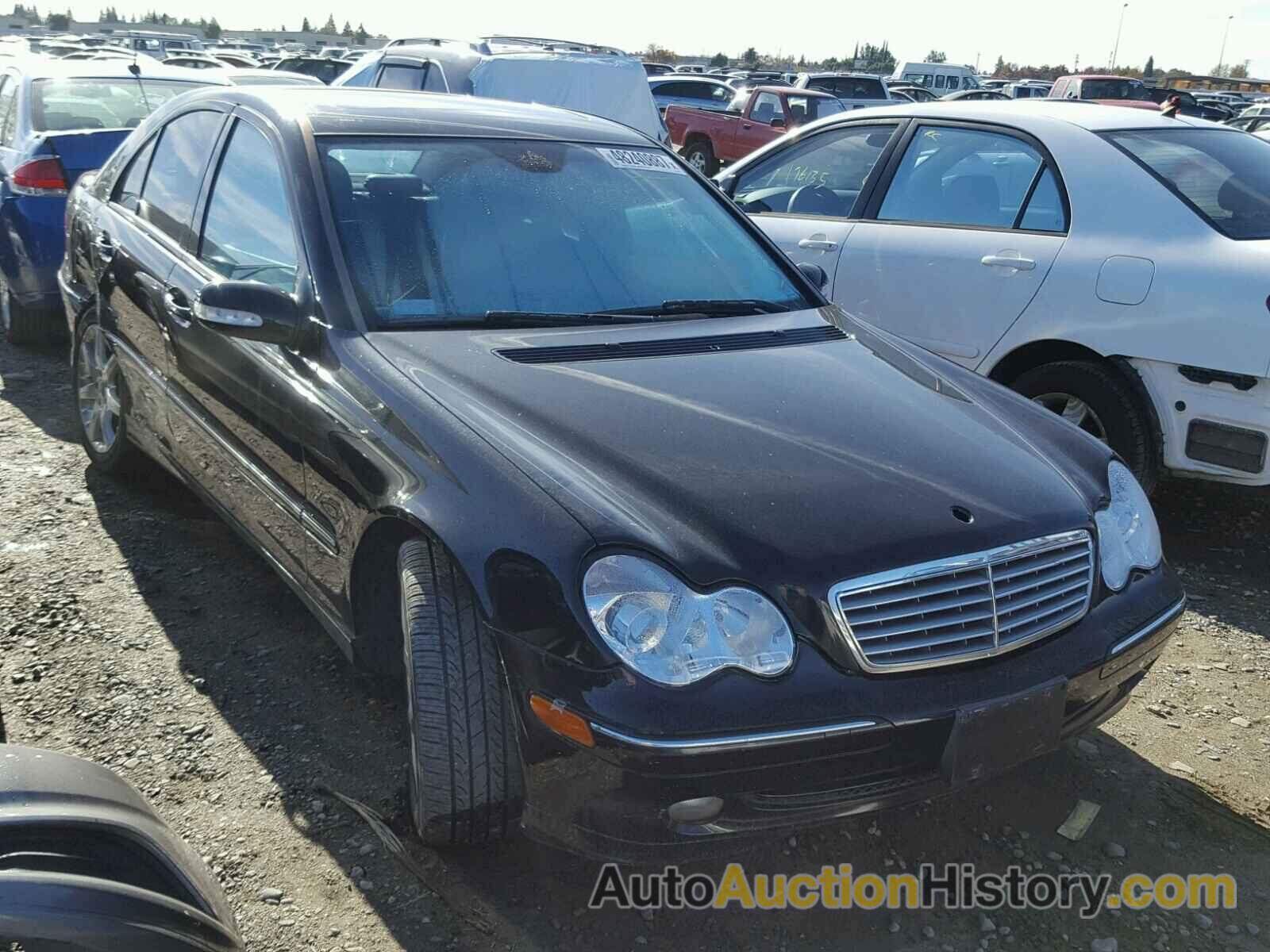 2004 MERCEDES-BENZ C 230K SPORT SEDAN, WDBRF40J94A560412