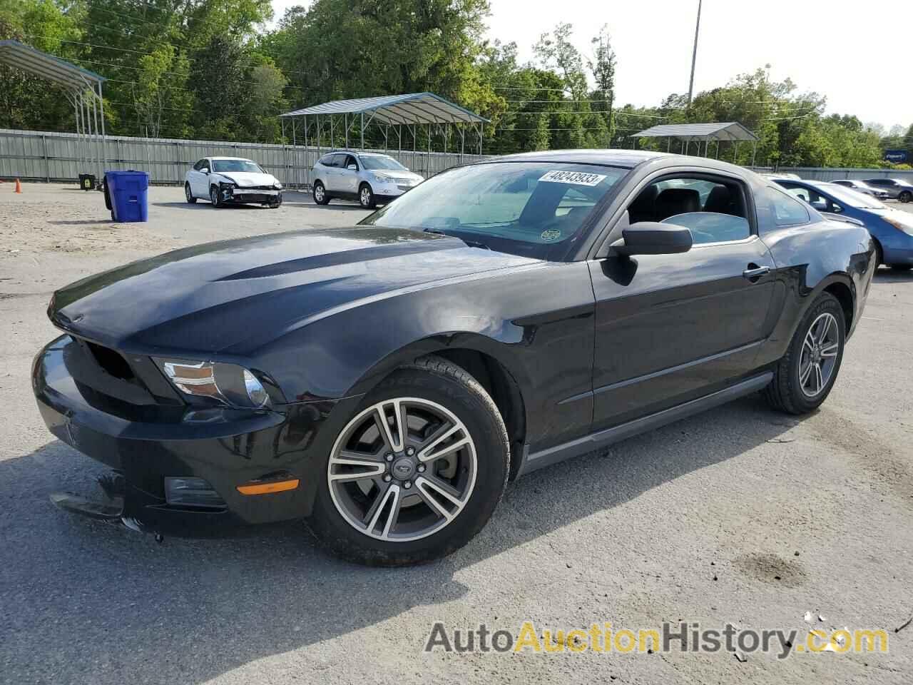 2012 FORD MUSTANG, 1ZVBP8AMXC5273973