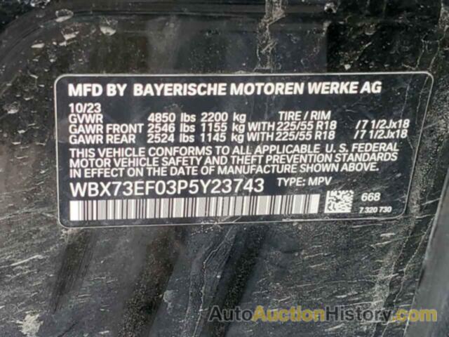 BMW X1 XDRIVE28I, WBX73EF03P5Y23743