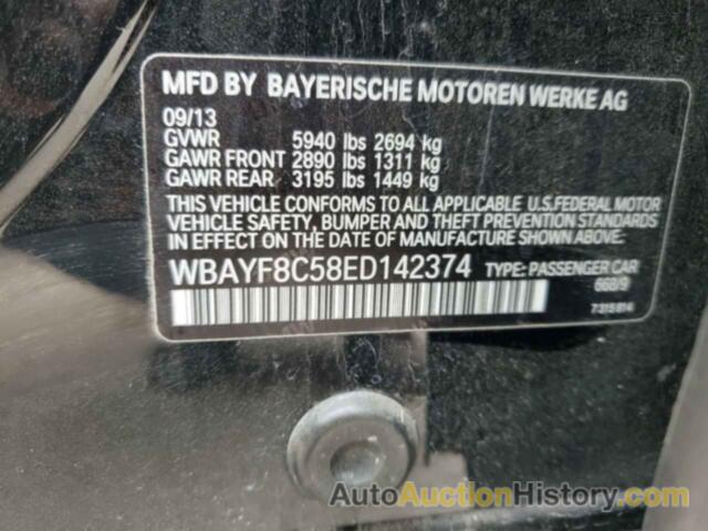 BMW 7 SERIES LXI, WBAYF8C58ED142374