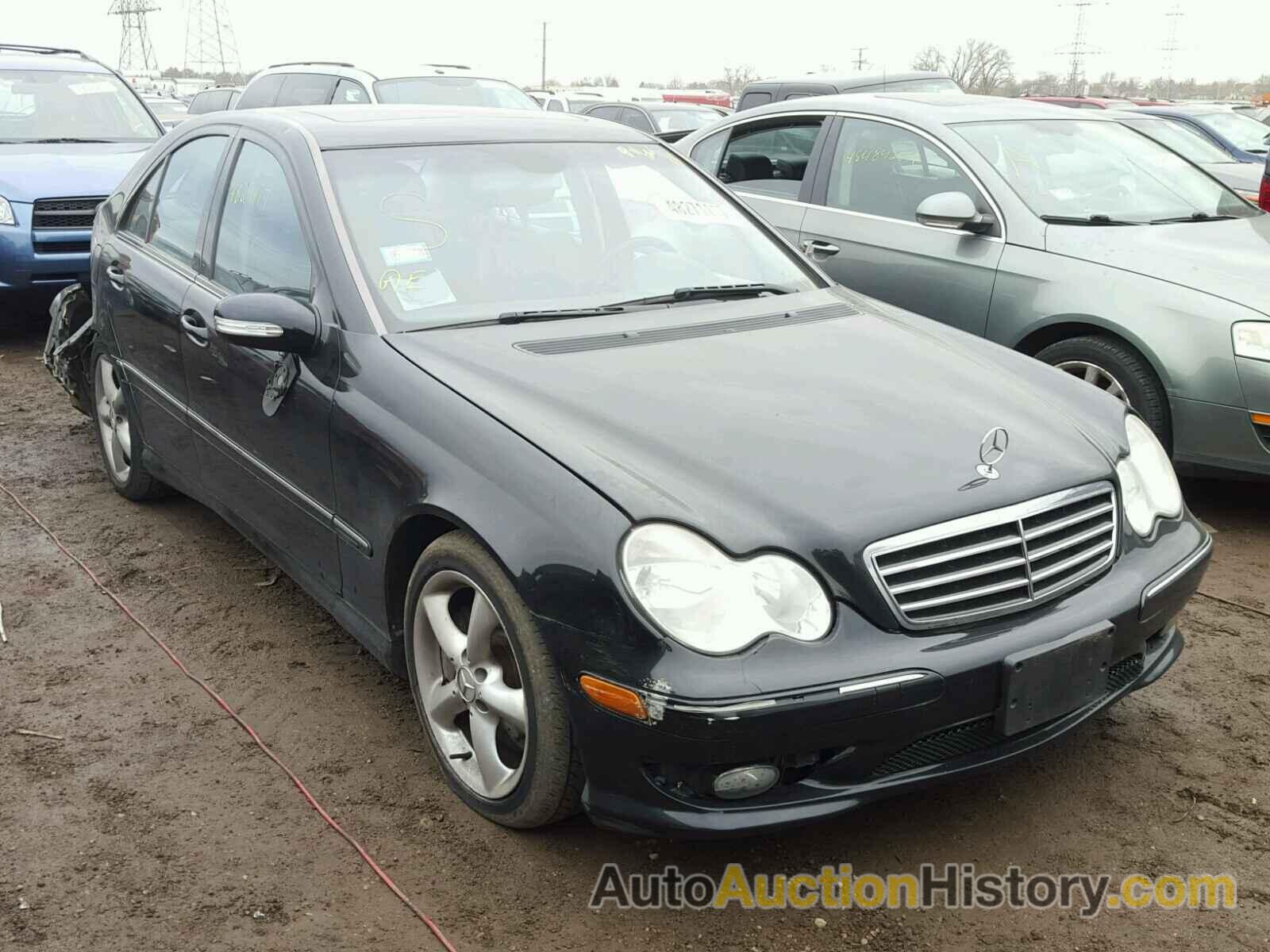 2006 MERCEDES-BENZ C GENERATION 2006 230, WDBRF52H26F749411