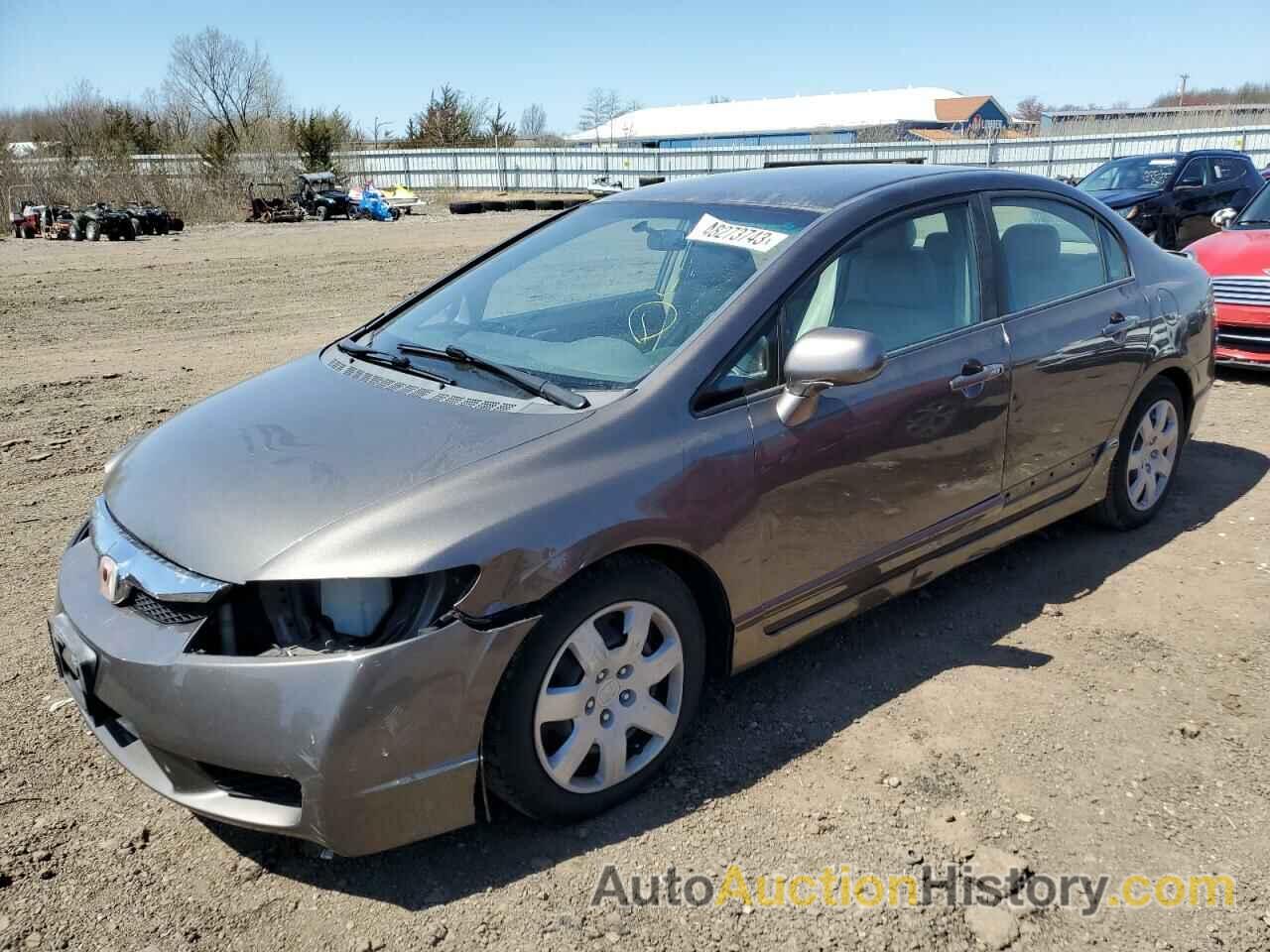 2011 HONDA CIVIC LX, 19XFA1F58BE000600