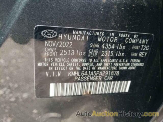 HYUNDAI SONATA SEL, KMHL64JA5PA291878