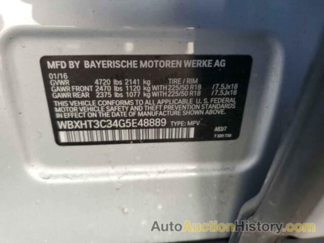 BMW X1 XDRIVE28I, WBXHT3C34G5E48889