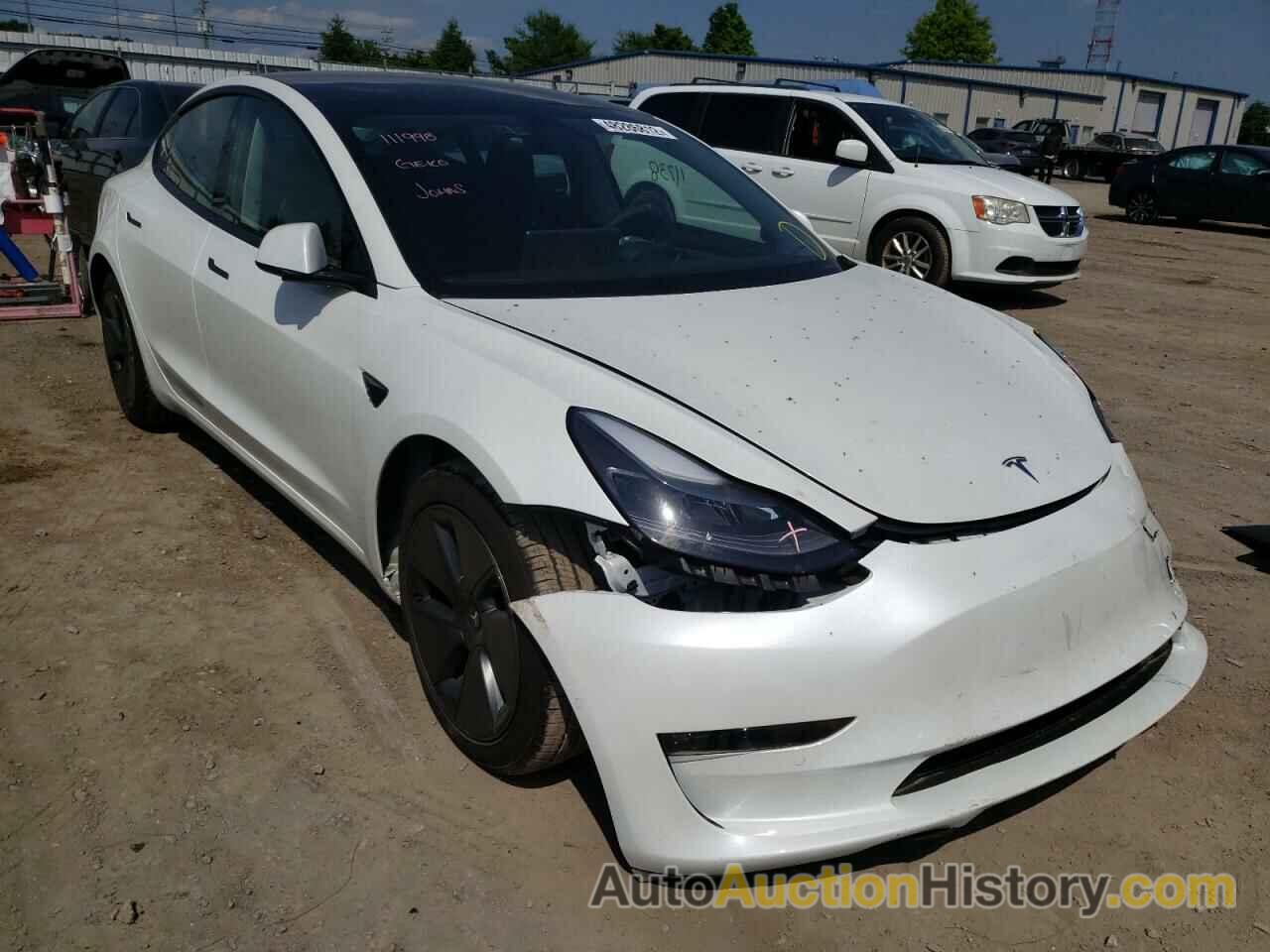 2021 TESLA MODEL 3, 5YJ3E1EB2MF044085